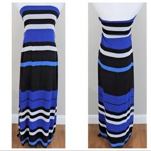 Cache Maxi Dress Stripe NEW